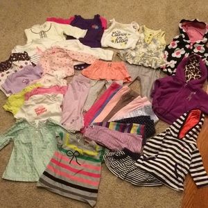 Huge baby girl clothes bundle!